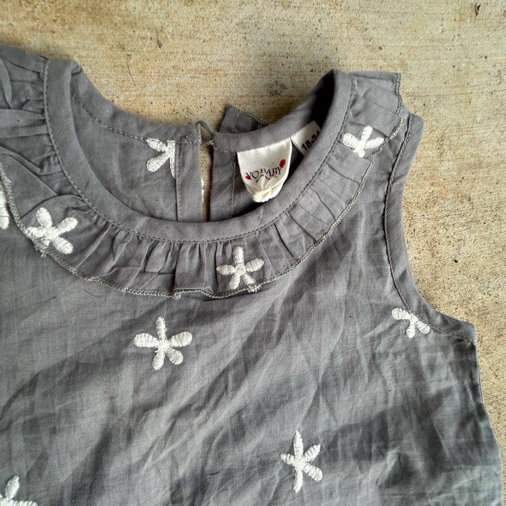 NWOT Toddler Linen Two Piece Outfit - Picture 5 of 9